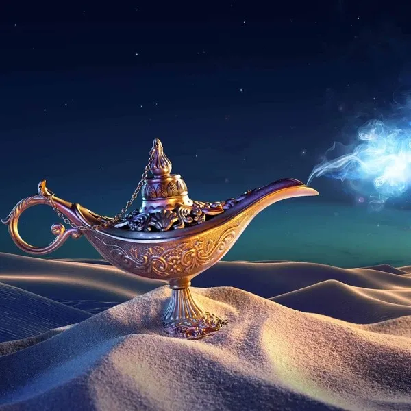 Aladdin and the Wonderful Lamp audiobook cover